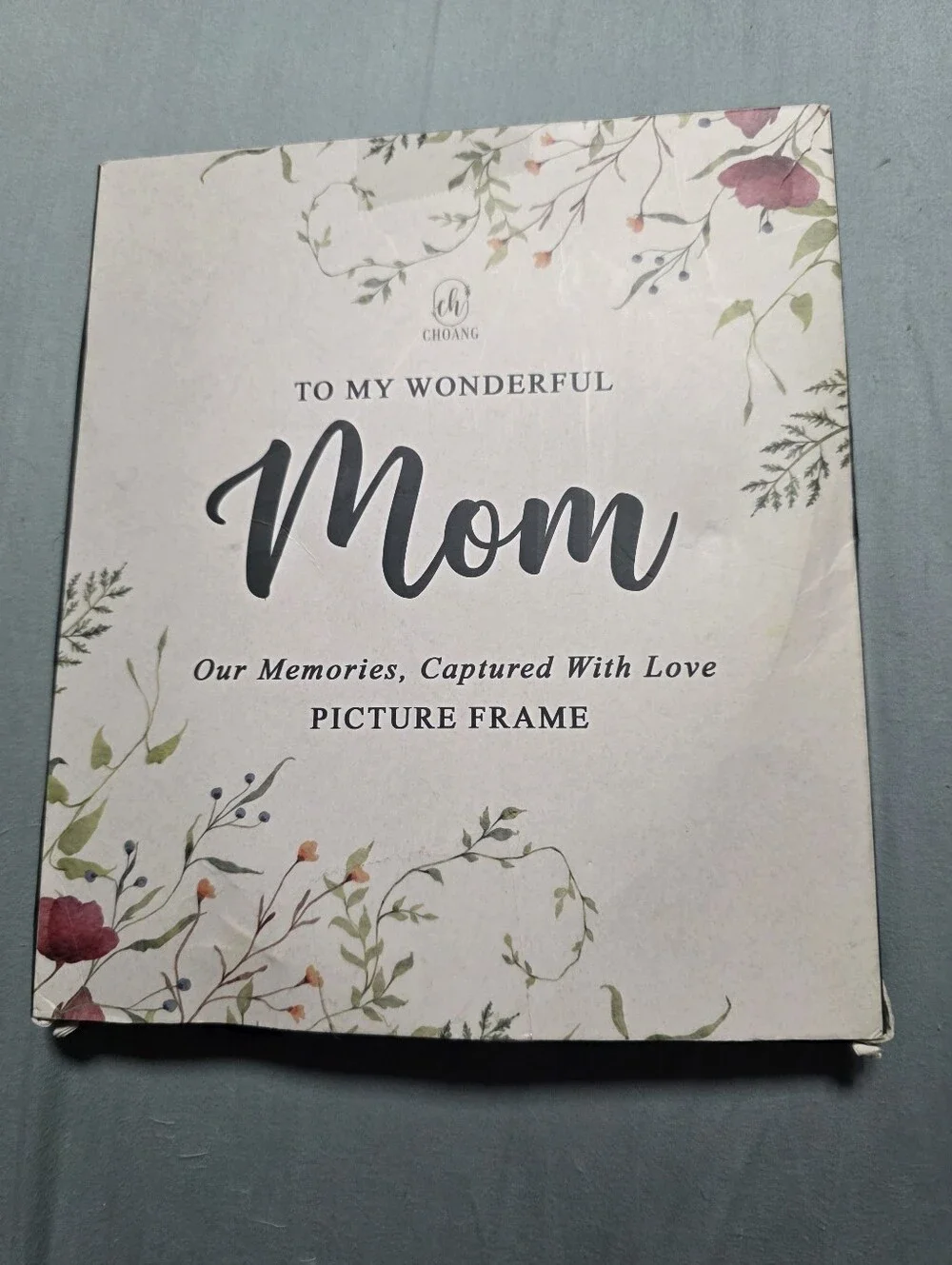 Choang Wooden Heart Picture Frame for Mom